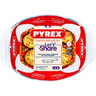 Pyrex Baking dish 2,1 l oval, glass - Baking Pan