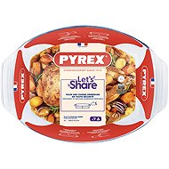 Pyrex Baking dish 4 l oval, glass - Baking Pan