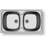Pyramis E78 1 1/2 (100125101) - Stainless Steel Sink