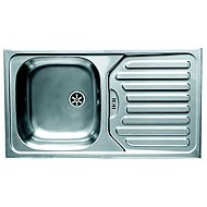 Pyramis ET 78 B 1D FLAT 1 1/2 - Stainless Steel Sink