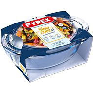 Pyrex Pekáč oválný s víkem 4,1 l, sklo - Baking Pan