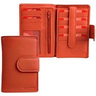 Old River Women's leather wallet 025 orange - Wallet