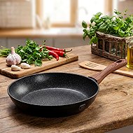 BERLINGERHAUS Pan with marble surface 28 cm EBONY Line Rosewood - Pan