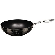 BERLINGERHAUS WOK pan with titanium surface 28 cm Shine Basalt Collection - Wok Pan