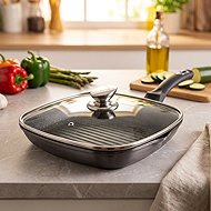 BERLINGERHAUS Grill pan with lid Carbon PRO Line 28cm - Pan