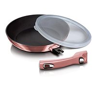 BERLINGERHAUS Pan with removable handle + lid I-Rose Edition 24cm - Pan