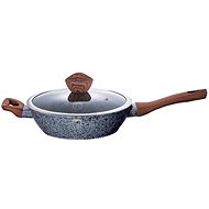 BERLINGERHAUS Deep frying pan with marble surface and lid Forest Line 28cm - Pan