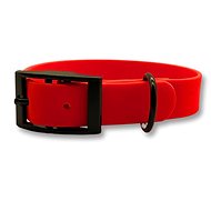 PafDog Waterproof rubber collar for dogs, red - M - Dog Collar