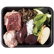 Beef with cricket and side dish 0,25 kg - Dog Food in Tray
