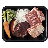 Beef with side dish 0,25 kg - Dog Food in Tray