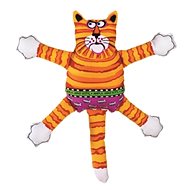 Fat Cat Mini scary cat orange - Dog Toy
