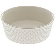 Ferribiella Ceramic bowl white medium 16cm - Dog Bowl
