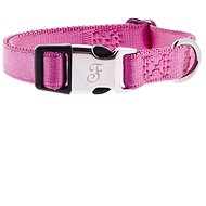 Ferribiella pink nylon collar M - Dog Collar