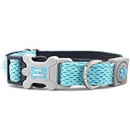 Hugo & Hudson 3D aqua collar S - Dog Collar