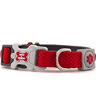 Hugo & Hudson 3D red collar S - Dog Collar