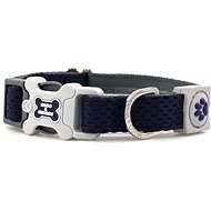 Hugo & Hudson 3D navy blue collar M - Dog Collar