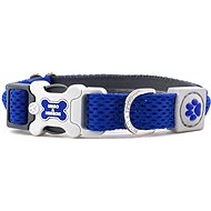 Hugo & Hudson 3D Royal blue collar M-Wide - Dog Collar