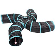 S Four-way agility tunnel black-blue - Play Tunnel