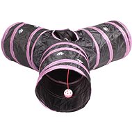 Y Three-way agility tunnel black - Play Tunnel