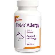 Dolfos Dolvit Allergy 90 tbl - for allergy relief - Food Supplement for Dogs