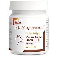 Dolfos Cayenne mini 60 tbl - stop eating faeces - Food Supplement for Dogs