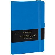 Notique Zápisník linajkový, modrý, 13 × 21 cm - Zápisník