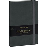Notique Notes dotted grey, 13 × 21 cm - Journal