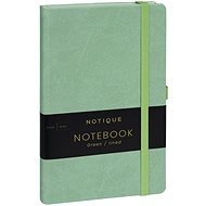 Notique Notes lined, green, 13 × 21 cm - Journal