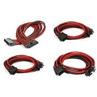 Phanteks Extension Cable Set – Černe/Červené - Napájací kábel