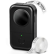 Phomemo D30, Black + 100 pcs Label Roll, 12 × 40 mm - Label Printer