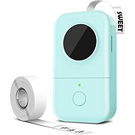 Phomemo D30, Green + 1 Roll of 100 Labels, 12 × 40 mm - Label Printer