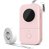 Phomemo D30, Pink + Roll of 100 Labels, 12 × 40mm - Label Printer