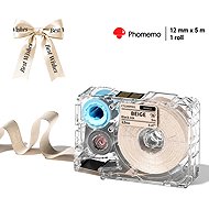 Phomemo Ribbon, Beige 12mm x 5m, for A30 - Paper Labels