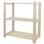 Sindi dřevěný regál 80 × 80 × 38 cm Playoos - Regál