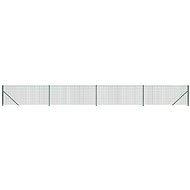 SHUMEE Drátěný plot s přírubami 0,8 × 10 m zelený  - Fence