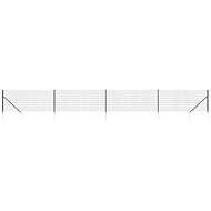 SHUMEE Drátěný plot s kotevními hroty 0,8 × 10 m antracitový - Fence