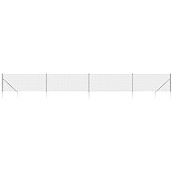 SHUMEE Wire mesh with anchor spikes 0,8 × 10 m silver - Wire Mesh