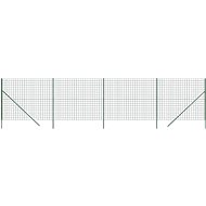SHUMEE Wire mesh 1,4 × 10 m galvanized green steel - Wire Mesh