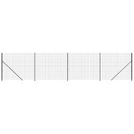 SHUMEE Wire fence with flanges 1,6 × 10 m anthracite - Fence