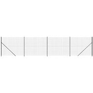 SHUMEE Wire fence with flanges 1,8 × 10 m anthracite - Fence