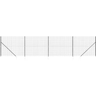 SHUMEE Wire fence with anchor spikes 1,6 × 10 m anthracite - Fence