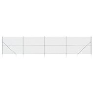 SHUMEE Wire mesh with anchor spikes 1,4 × 10 m silver - Wire Mesh