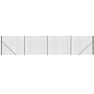 SHUMEE Wire fence with anchor spikes 1,4 × 10 m anthracite - Fence