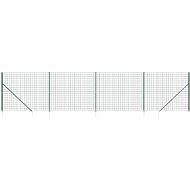 SHUMEE Drátěný plot s kotevními hroty 2 × 10 m zelený - Fence