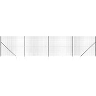 SHUMEE Drátěný plot s kotevními hroty 2 × 10 m antracitový  - Fence