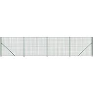 SHUMEE Drátěný plot s přírubami 2,2 × 10 m zelený - Fence