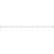 SHUMEE Drátěný plot s kotevními hroty 1,1 × 25 m antracitový - Fence