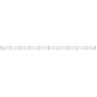 SHUMEE Drátěný plot s kotevními hroty 1,1 × 25 m antracitový - Fence