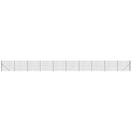 SHUMEE Drátěný plot s přírubami 1,4 × 25 m antracitová - Fence