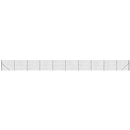 SHUMEE Drátěný plot s přírubami 1,6 × 25 m antracitový - Fence